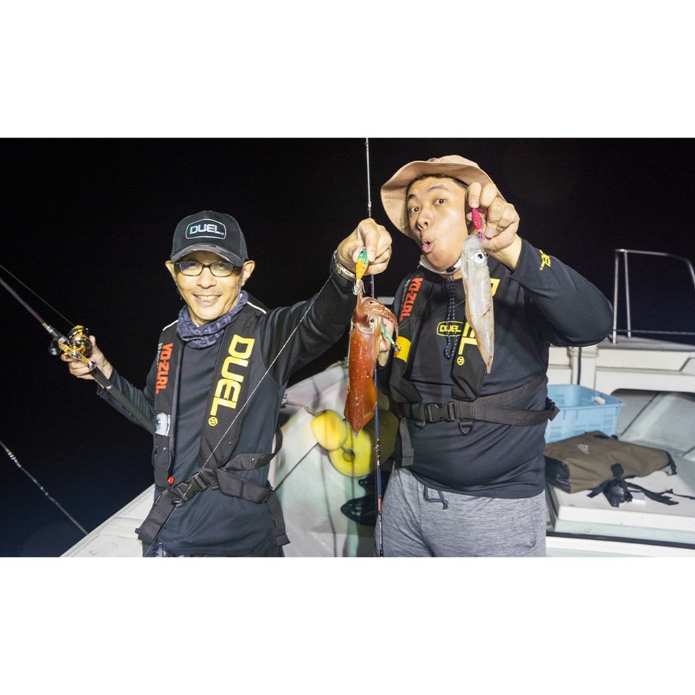 中壢鴻海釣具【DUEL】 A1862 SQUID JIG Picca  胖胖魚 80mm透抽布捲 (25年款)-細節圖4