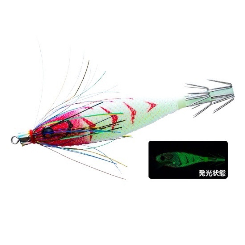 中壢鴻海釣具【DUEL】 A1862 SQUID JIG Picca  胖胖魚 80mm透抽布捲 (25年款)-規格圖9