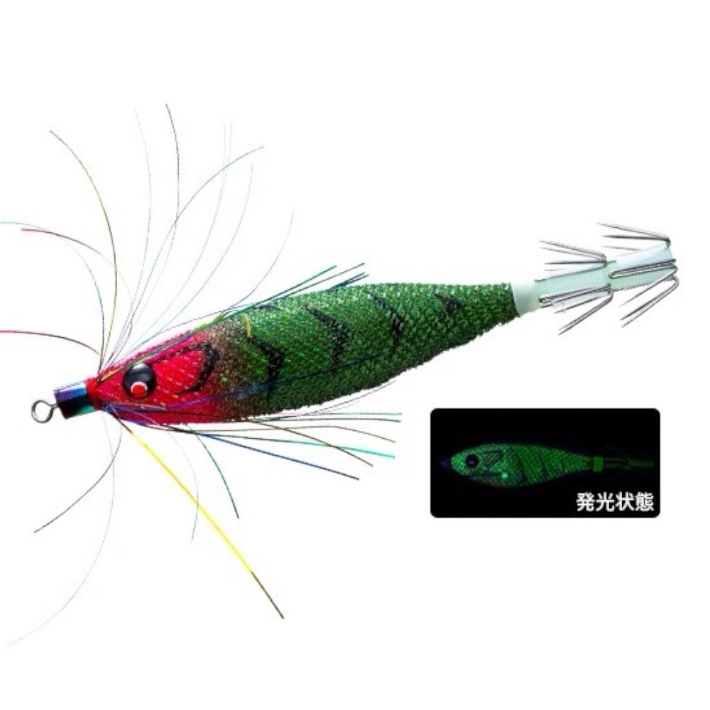 中壢鴻海釣具【DUEL】 A1862 SQUID JIG Picca  胖胖魚 80mm透抽布捲 (25年款)-規格圖9