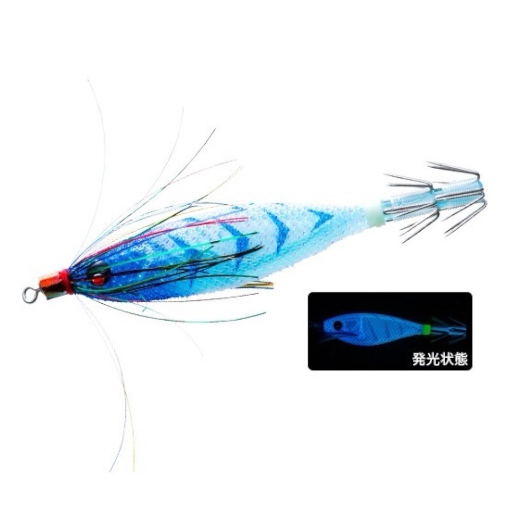 中壢鴻海釣具【DUEL】 A1862 SQUID JIG Picca  胖胖魚 80mm透抽布捲 (25年款)-規格圖9