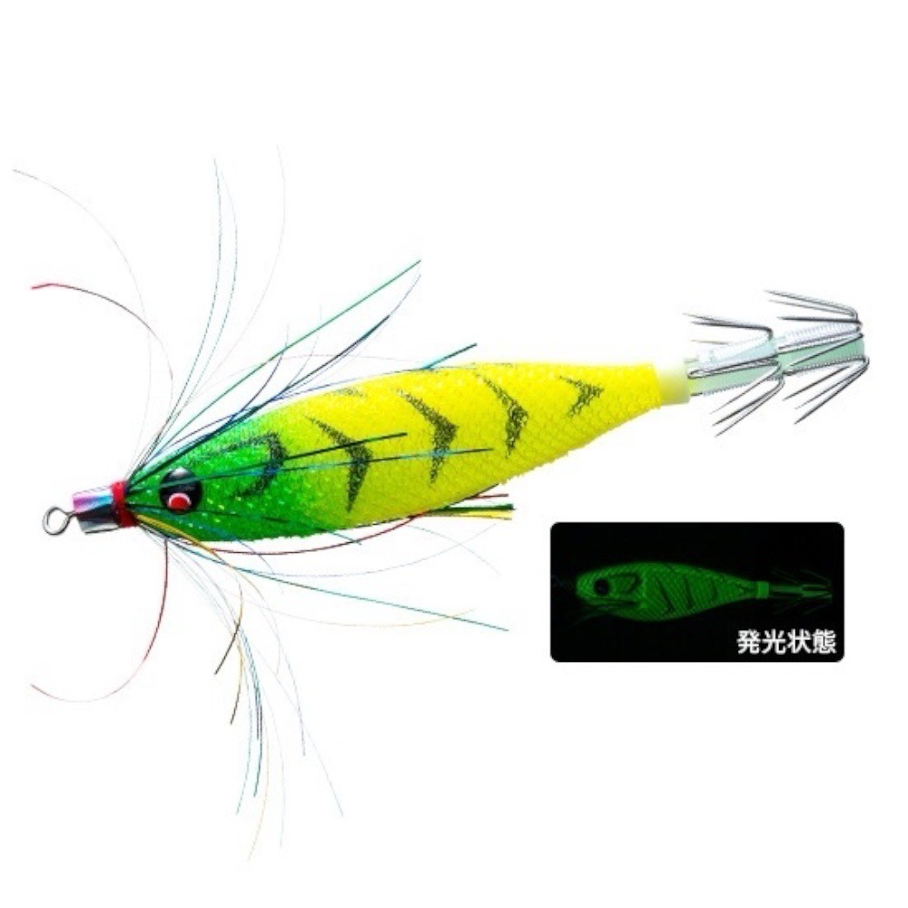 中壢鴻海釣具【DUEL】 A1862 SQUID JIG Picca  胖胖魚 80mm透抽布捲 (25年款)-規格圖9