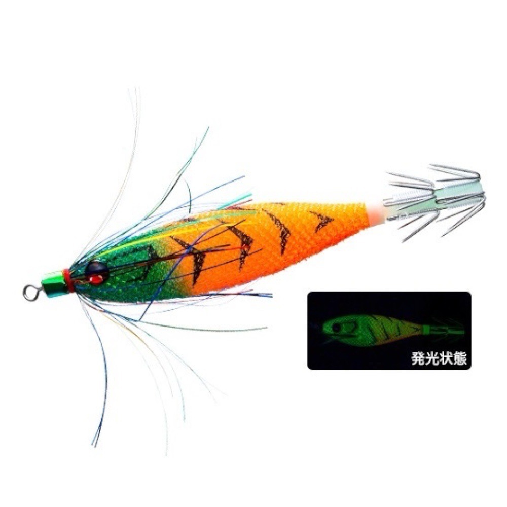 中壢鴻海釣具【DUEL】 A1862 SQUID JIG Picca  胖胖魚 80mm透抽布捲 (25年款)-規格圖9