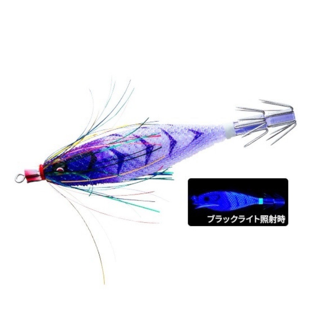 中壢鴻海釣具【DUEL】 A1862 SQUID JIG Picca  胖胖魚 80mm透抽布捲 (25年款)-規格圖9