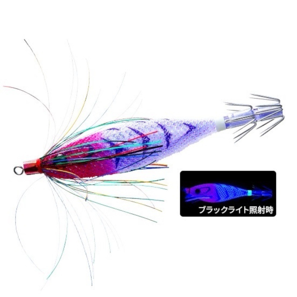 中壢鴻海釣具【DUEL】 A1862 SQUID JIG Picca  胖胖魚 80mm透抽布捲 (25年款)-規格圖9