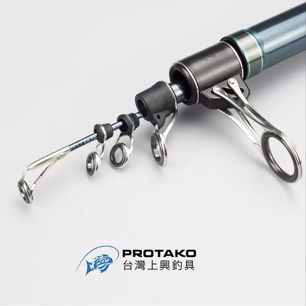 中壢鴻海釣具【上興】PROTAKO 冰刀 BX425 BX450 AX425 AX450 振出遠投竿 (25年款)-細節圖2