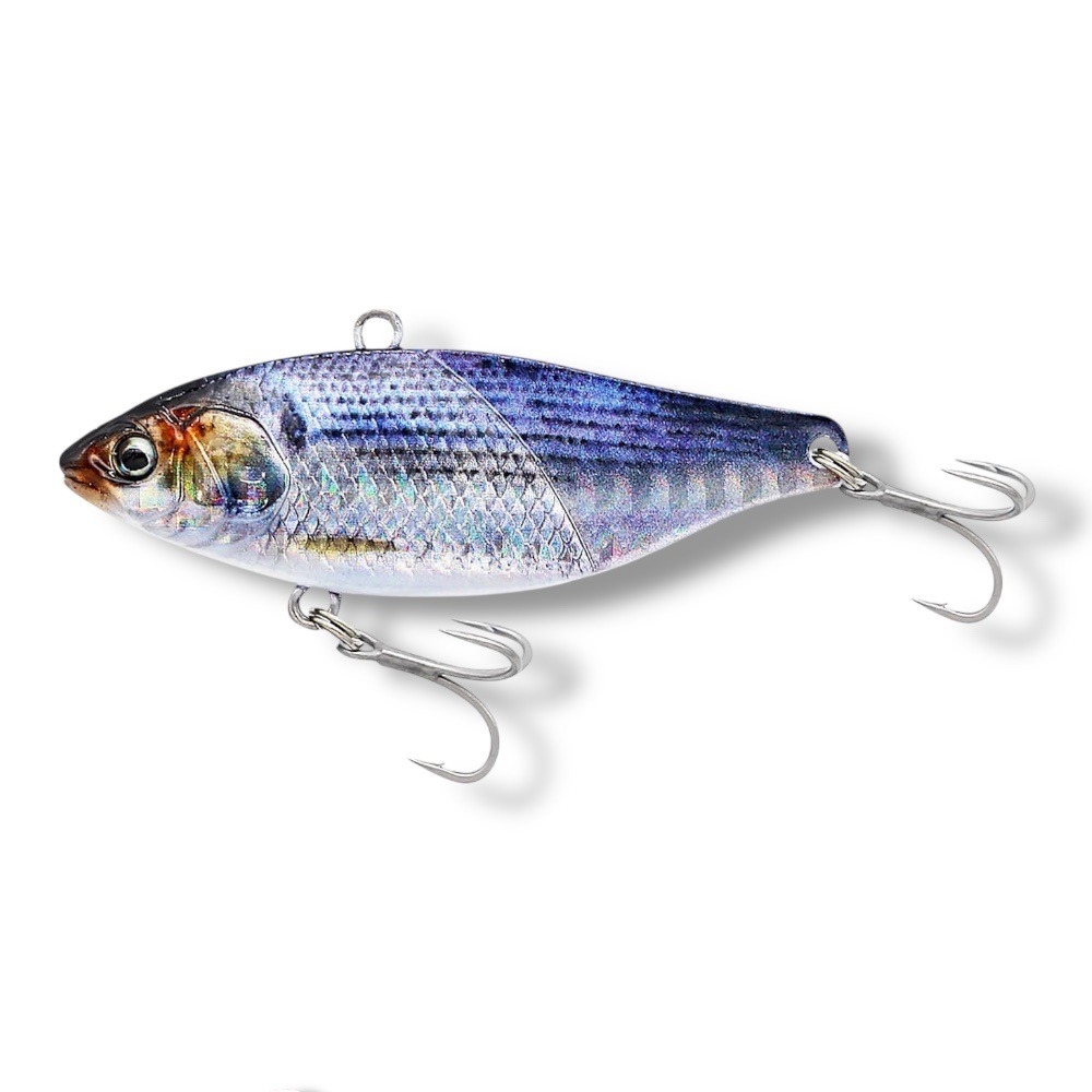 中壢鴻海釣具【LITTLE JACK】 MoreKeen-02 顫泳型路亞 長度74mm / 重量38g-規格圖4