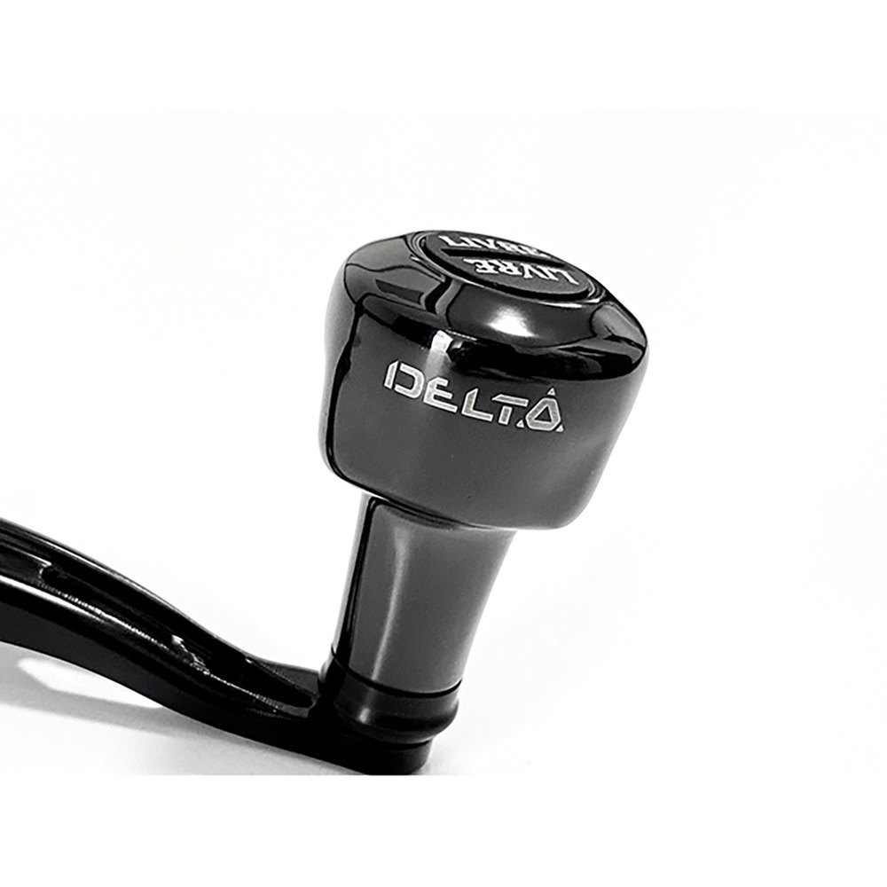 中壢鴻海釣具【LIVRE】 BLACK LION×LIVRE Cachalot bt 115 霧面黑色限量改裝握丸-細節圖8