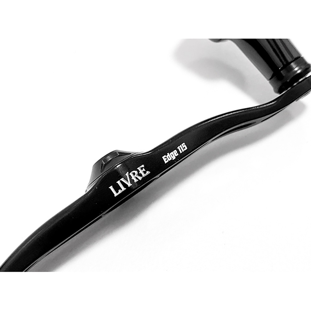 中壢鴻海釣具【LIVRE】 BLACK LION×LIVRE Cachalot bt 115 霧面黑色限量改裝握丸-細節圖9