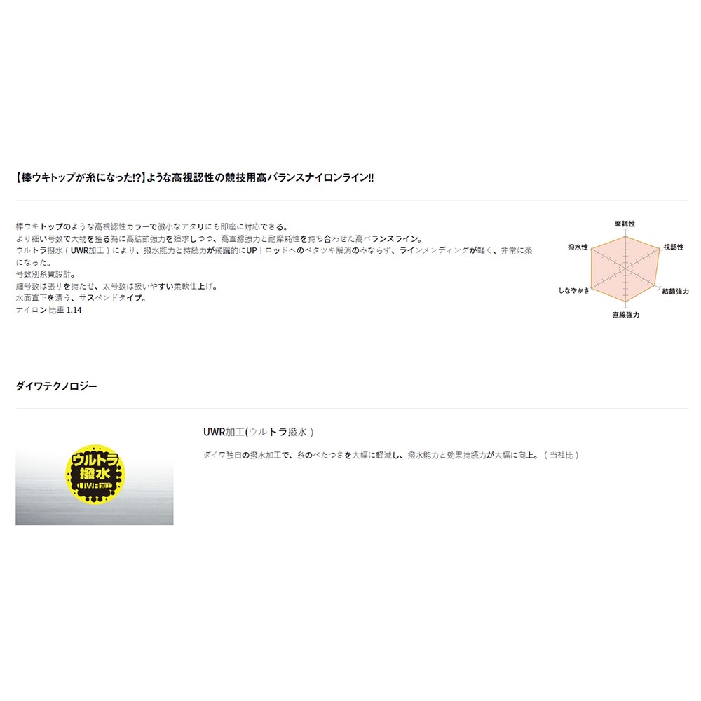 中壢鴻海釣具【DAIWA】 ASTRON ISO MASTER EDITION TV 150M 磯釣母線-細節圖3