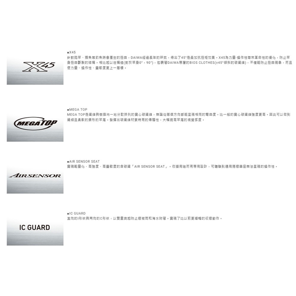 中壢鴻海釣具【DAIWA】 銀狼ＰＯＷＥＲ ＴＯＲＱＵＥ 磯釣竿 (25年款)-細節圖8