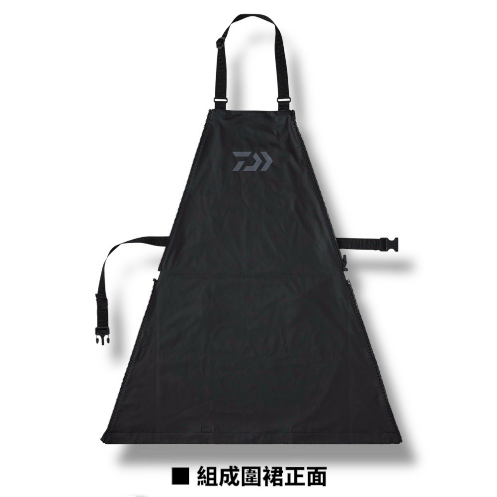 中壢鴻海釣具【DAIWA】DA-6525 黑色海洋圍裙托特包 FREE [25年款]-細節圖2
