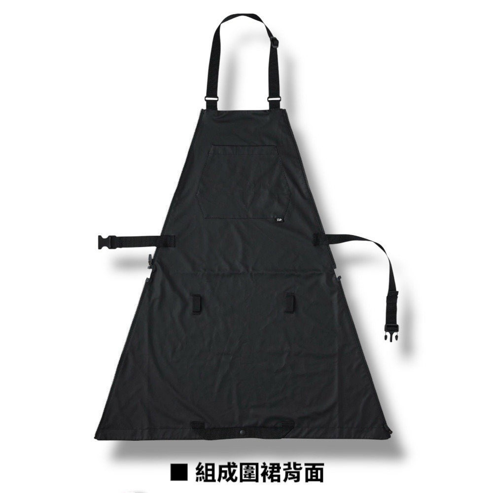 中壢鴻海釣具【DAIWA】DA-6525 黑色海洋圍裙托特包 FREE [25年款]-細節圖3