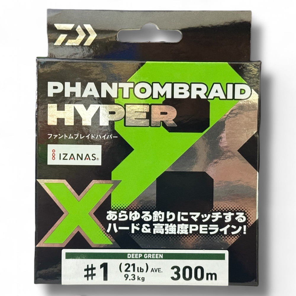 中壢鴻海釣具【DAIWA】釣線 PHANTOM BRAID HYPERx8 150M/200M/300M PE線-規格圖10