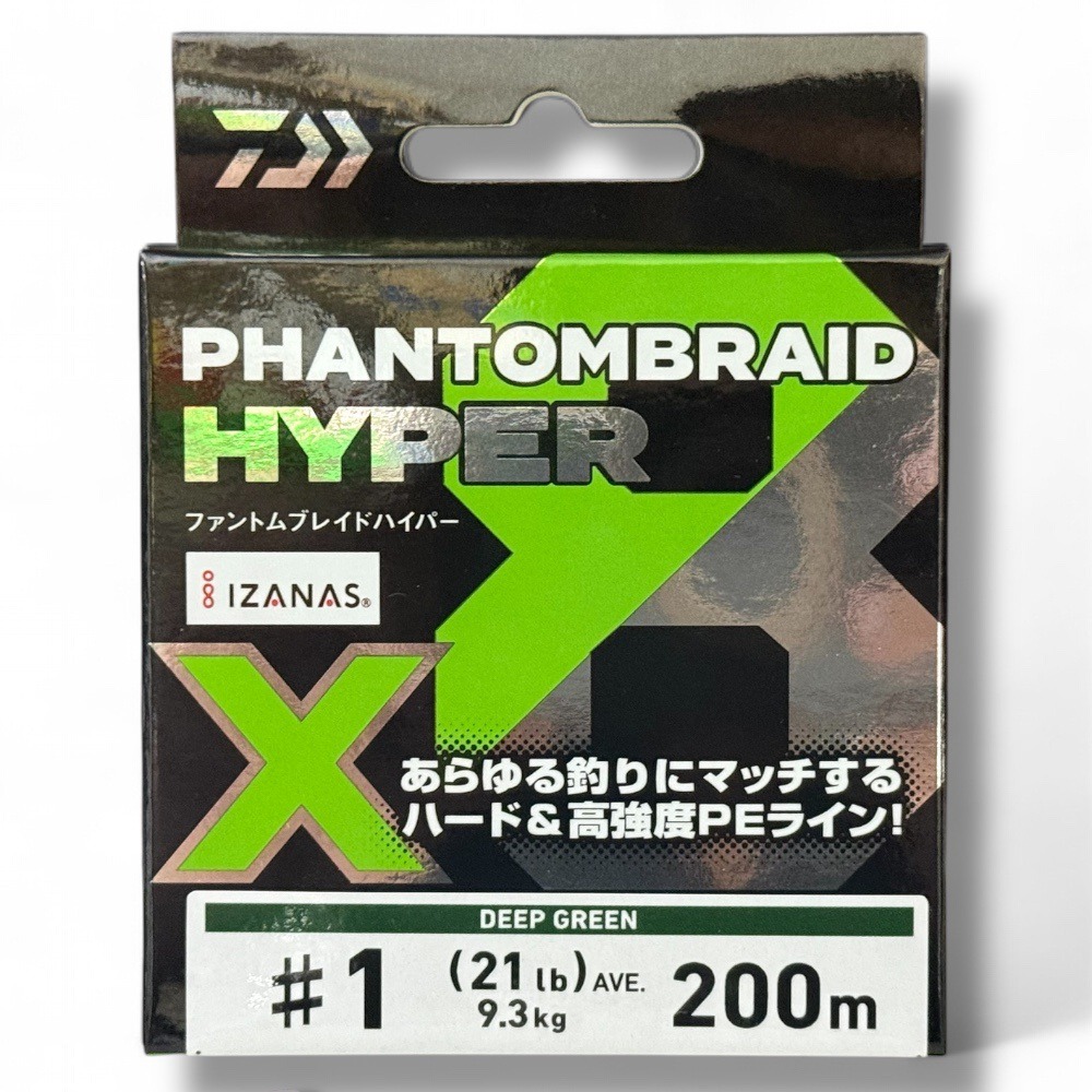 中壢鴻海釣具【DAIWA】釣線 PHANTOM BRAID HYPERx8 150M/200M/300M PE線-規格圖10