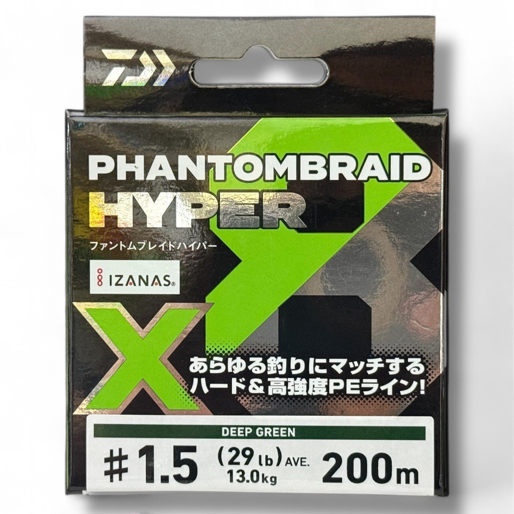 中壢鴻海釣具【DAIWA】釣線 PHANTOM BRAID HYPERx8 150M/200M/300M PE線-規格圖10