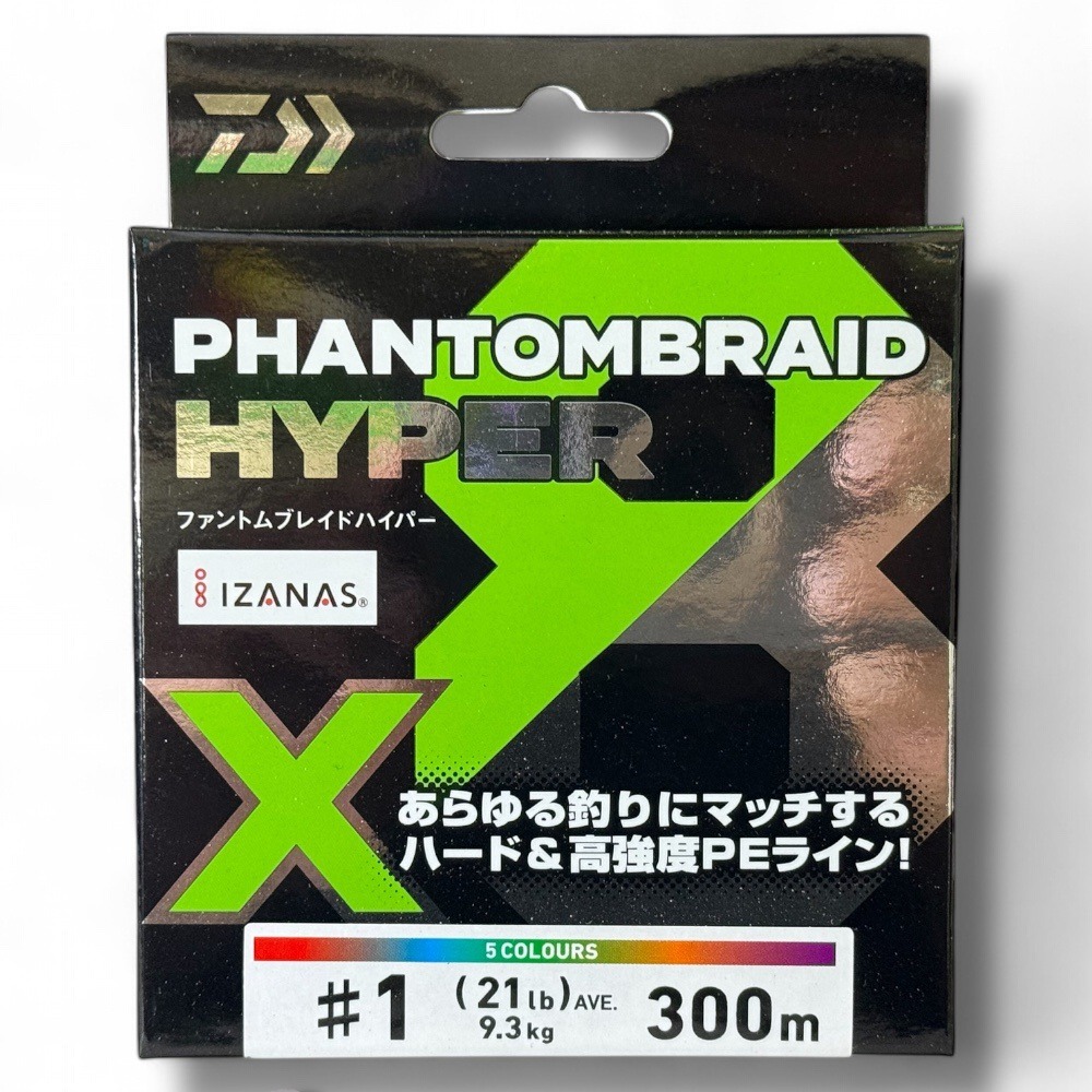 中壢鴻海釣具【DAIWA】釣線 PHANTOM BRAID HYPERx8 100/150/200/300M PE線-規格圖11