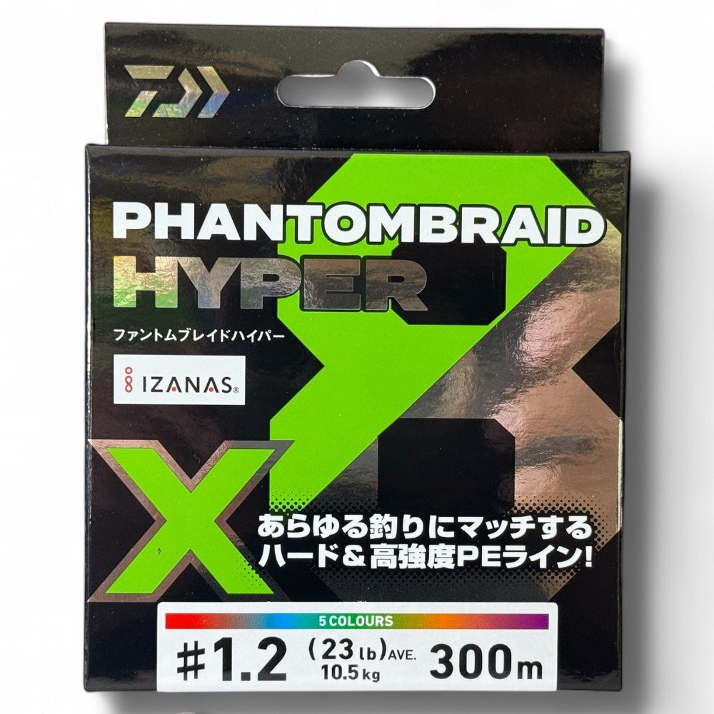 中壢鴻海釣具【DAIWA】釣線 PHANTOM BRAID HYPERx8 100/150/200/300M PE線-規格圖11