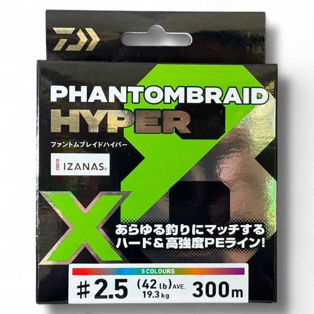 中壢鴻海釣具【DAIWA】釣線 PHANTOM BRAID HYPERx8 100/150/200/300M PE線-規格圖11