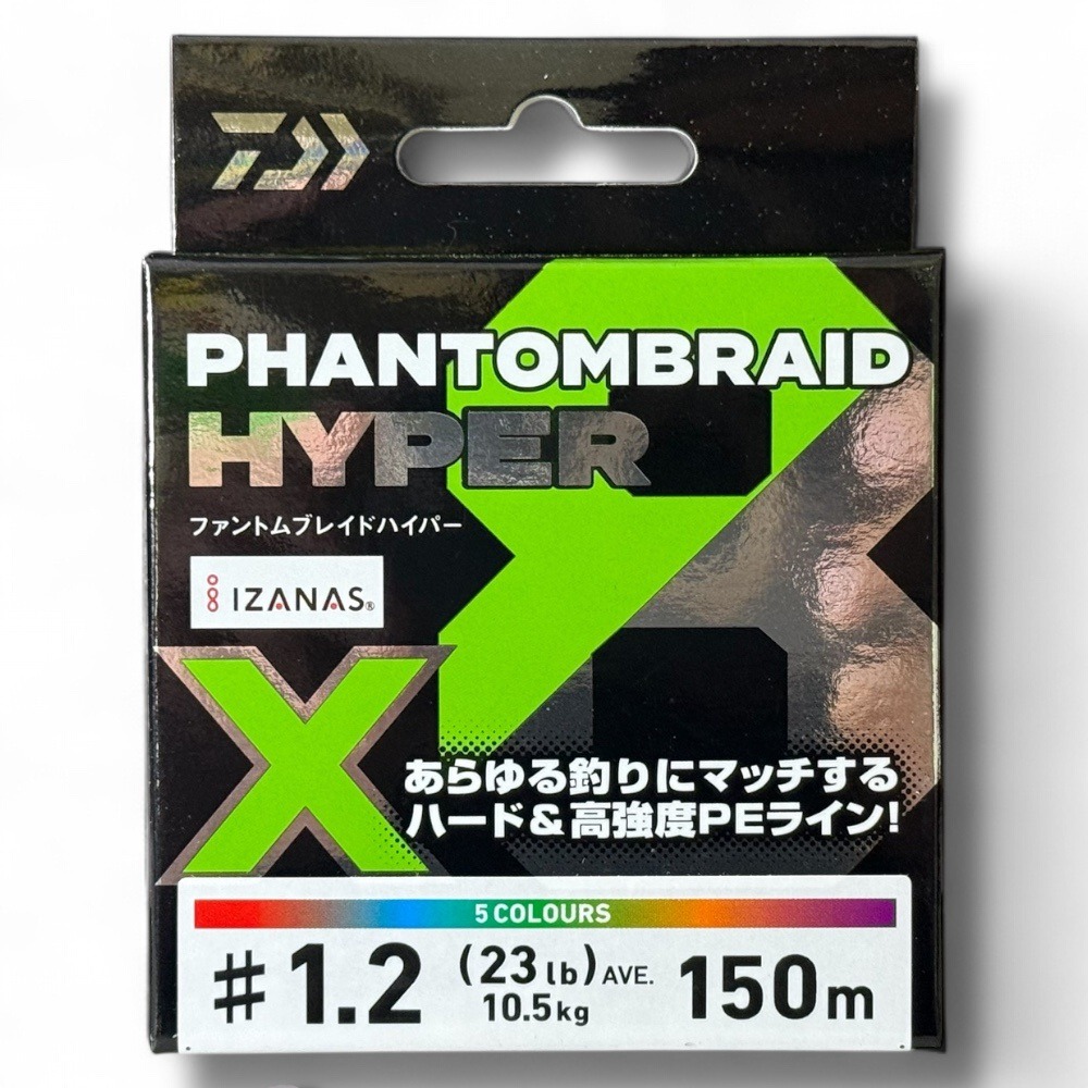 中壢鴻海釣具【DAIWA】釣線 PHANTOM BRAID HYPERx8 100/150/200/300M PE線-規格圖11