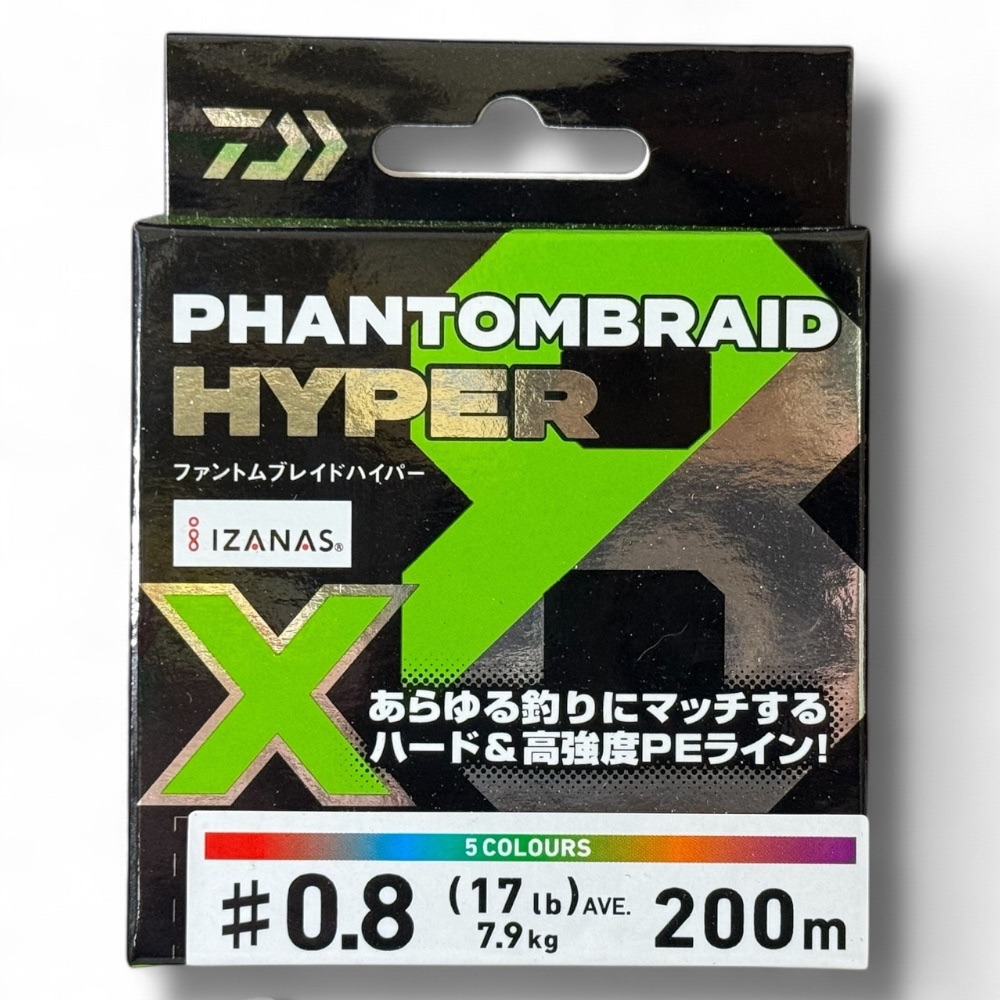 中壢鴻海釣具【DAIWA】釣線 PHANTOM BRAID HYPERx8 100/150/200/300M PE線-規格圖11