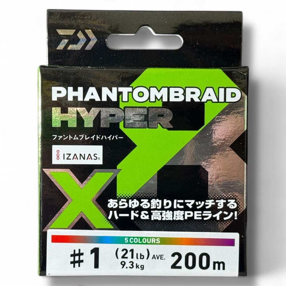 中壢鴻海釣具【DAIWA】釣線 PHANTOM BRAID HYPERx8 100/150/200/300M PE線-規格圖11