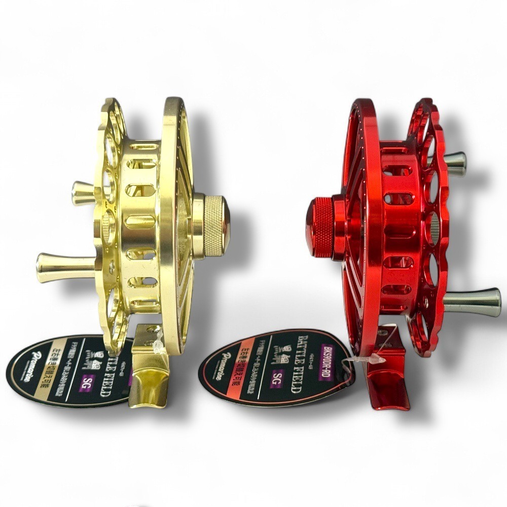 中壢鴻海釣具【PRO MARINE】 BKS90DR 黑鯛SG前打輪 有剎車 捲線器-細節圖5