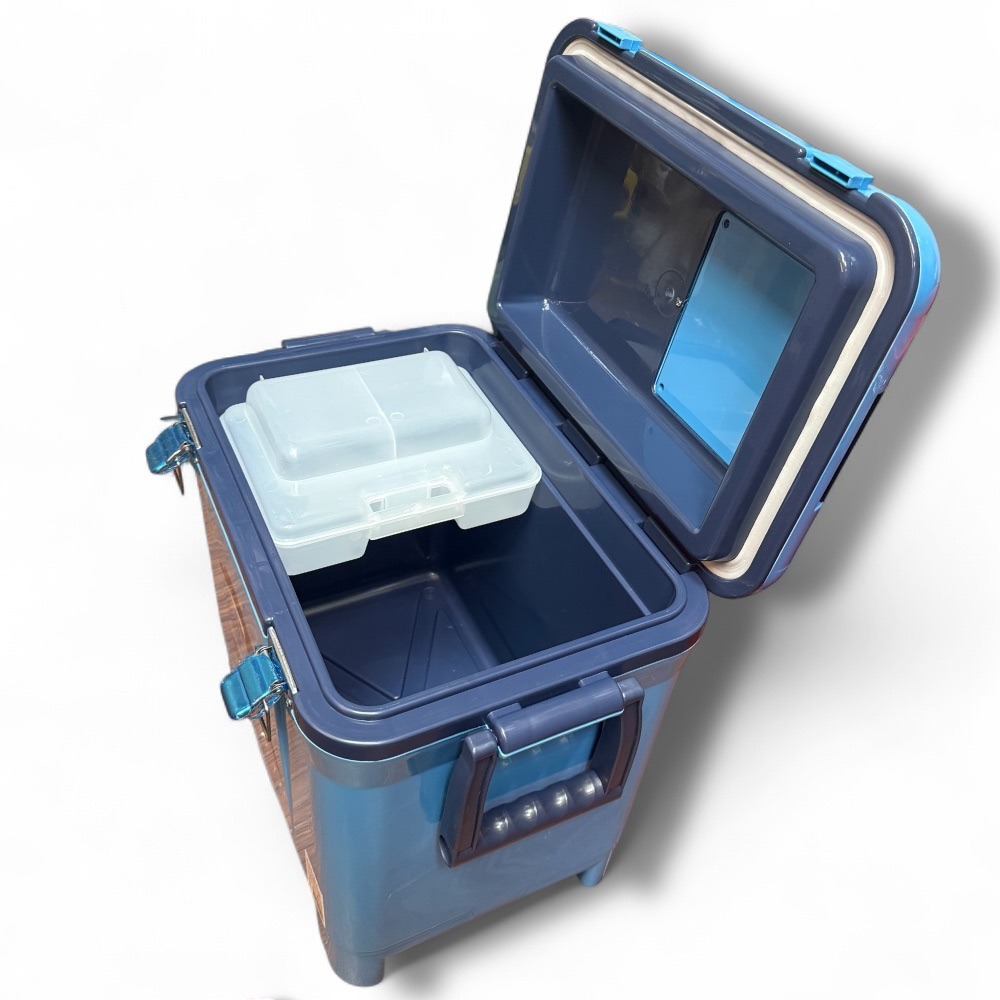 中壢鴻海釣具【Taihur】泰禾 TH-240-24L 冰寶保冷冰箱#淺藍-細節圖3