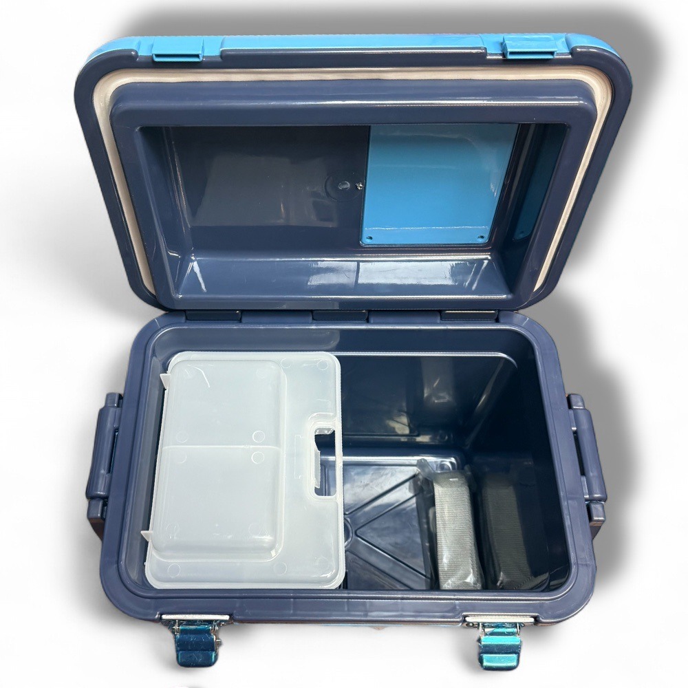 中壢鴻海釣具【Taihur】泰禾 TH-240-24L 冰寶保冷冰箱#淺藍-細節圖5