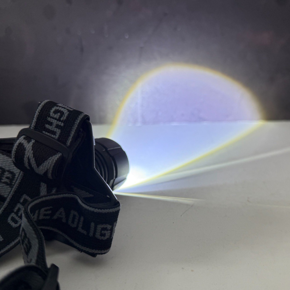 中壢鴻海釣具【玩家級】 H307A 白光 25W 調光型頭燈-細節圖8