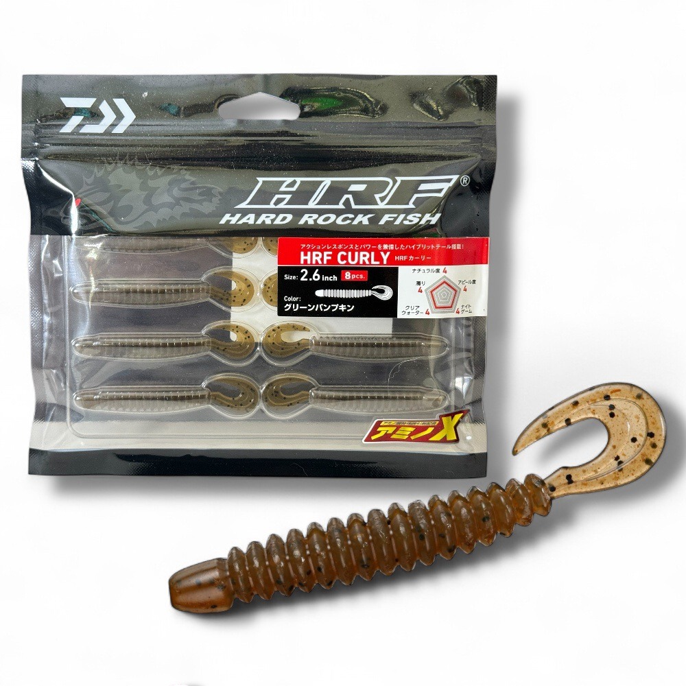 中壢鴻海釣具【DAIWA】 HRF CURLY 2.6吋軟蟲(25年款)-規格圖11