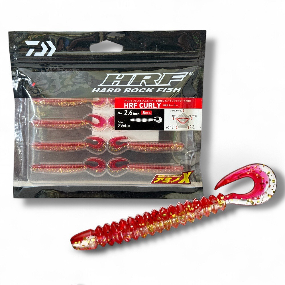 中壢鴻海釣具【DAIWA】 HRF CURLY 2.6吋軟蟲(25年款)-規格圖11