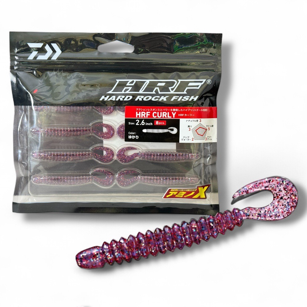 中壢鴻海釣具【DAIWA】 HRF CURLY 2.6吋軟蟲(25年款)-規格圖11