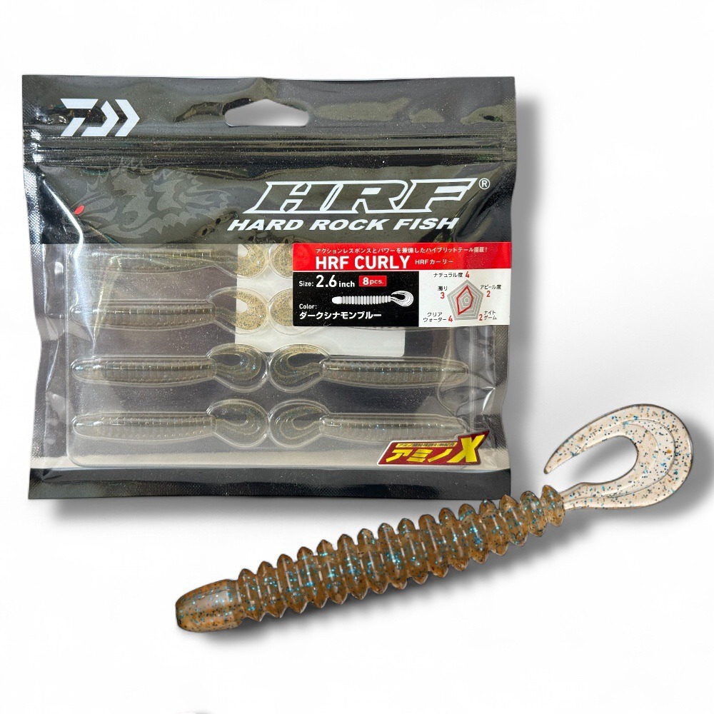 中壢鴻海釣具【DAIWA】 HRF CURLY 2.6吋軟蟲(25年款)-規格圖11