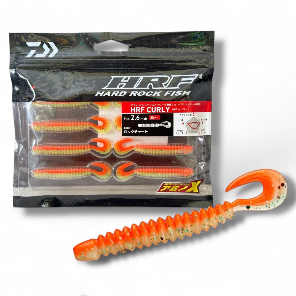 中壢鴻海釣具【DAIWA】 HRF CURLY 2.6吋軟蟲(25年款)-規格圖11