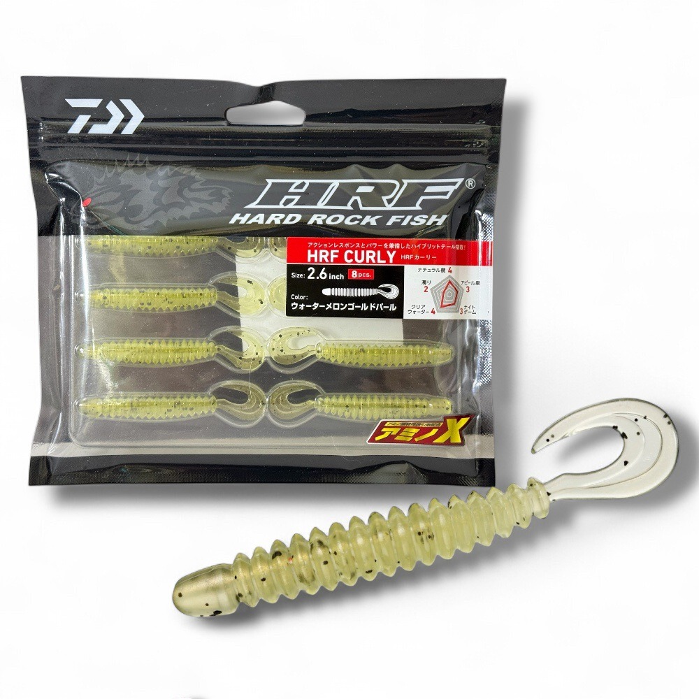 中壢鴻海釣具【DAIWA】 HRF CURLY 2.6吋軟蟲(25年款)-規格圖11