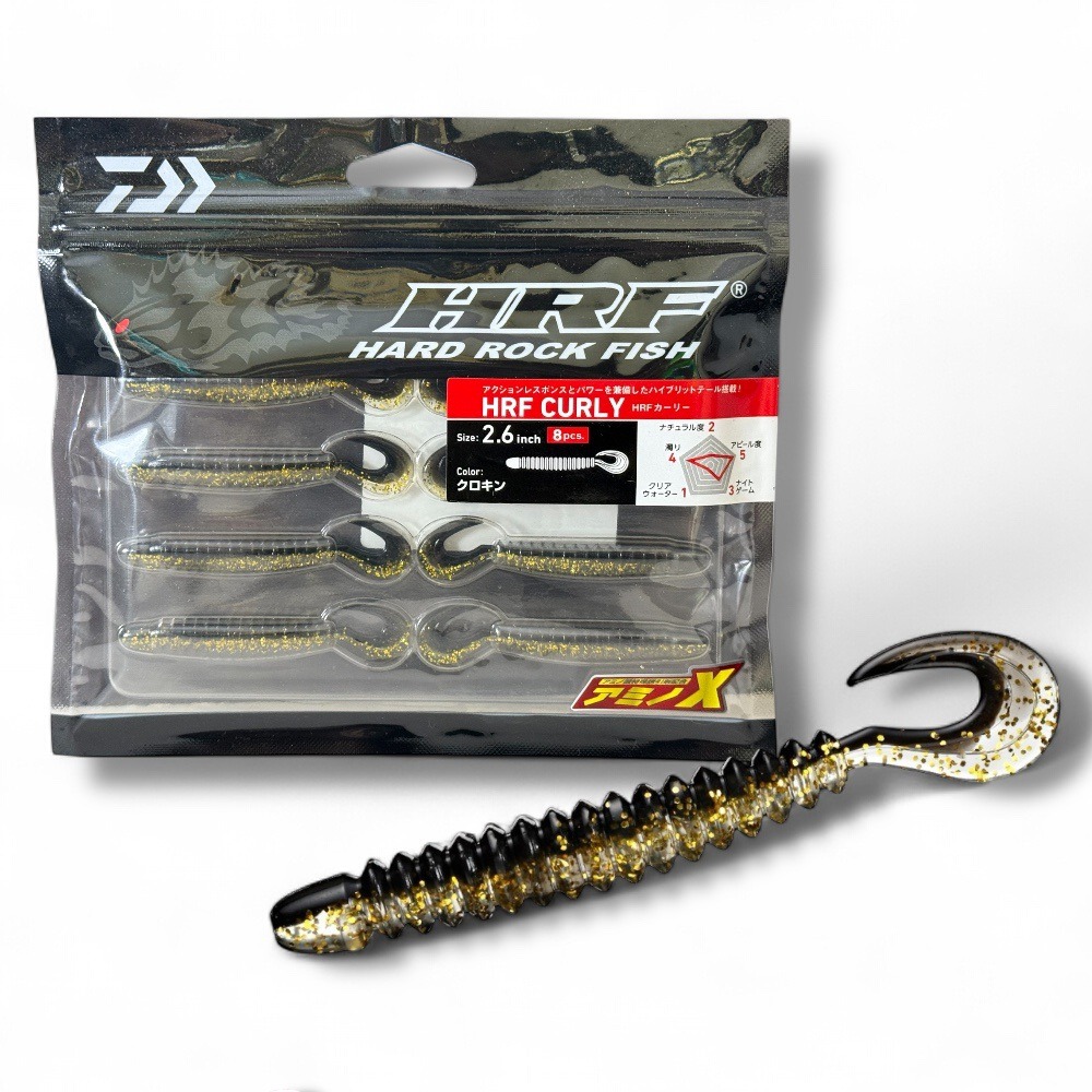 中壢鴻海釣具【DAIWA】 HRF CURLY 2.6吋軟蟲(25年款)-規格圖11