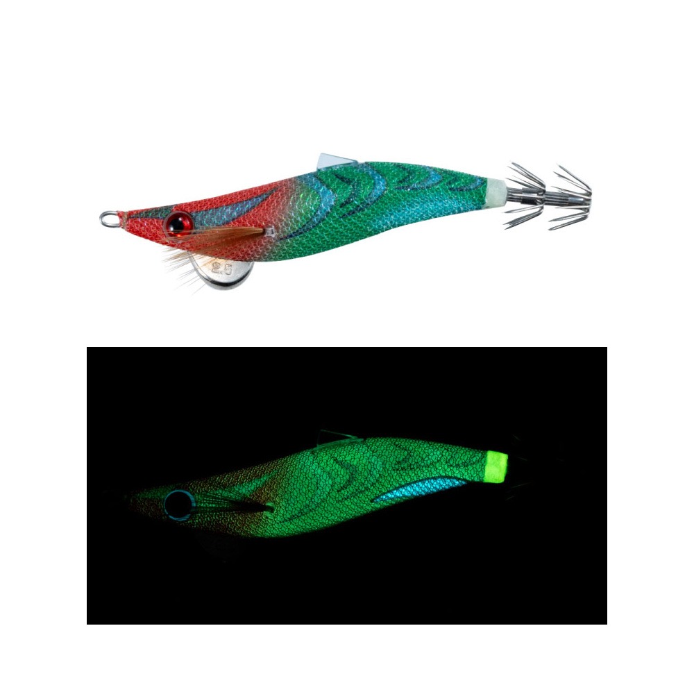 中壢鴻海釣具【YAMASHITA】HOVER 2.5號 木蝦 透抽布卷 手持透抽-細節圖5