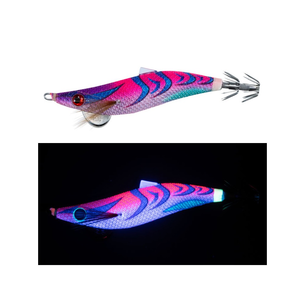 中壢鴻海釣具【YAMASHITA】HOVER 2.5號 木蝦 透抽布卷 手持透抽-細節圖6