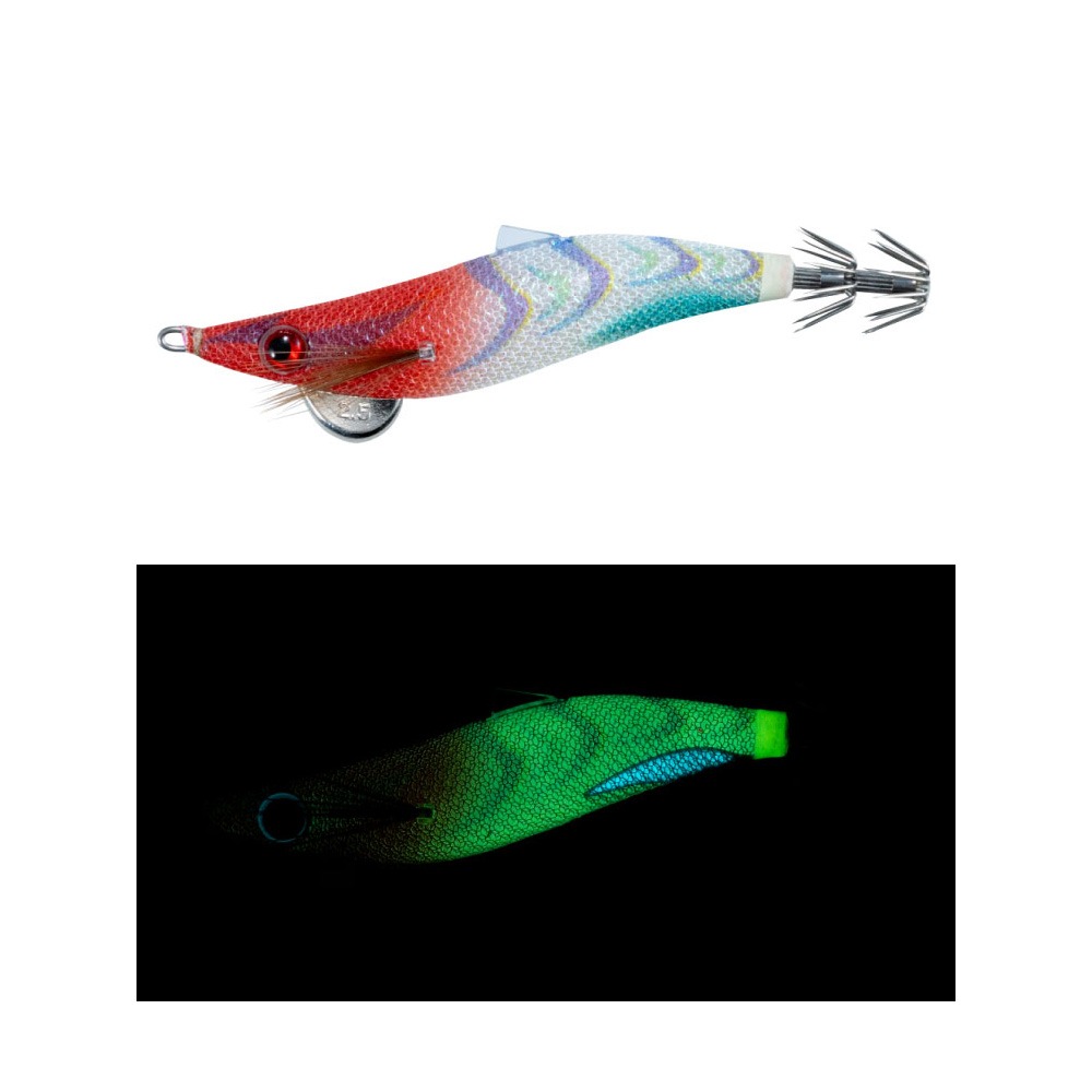 中壢鴻海釣具【YAMASHITA】HOVER 2.5號 木蝦 透抽布卷 手持透抽-規格圖9