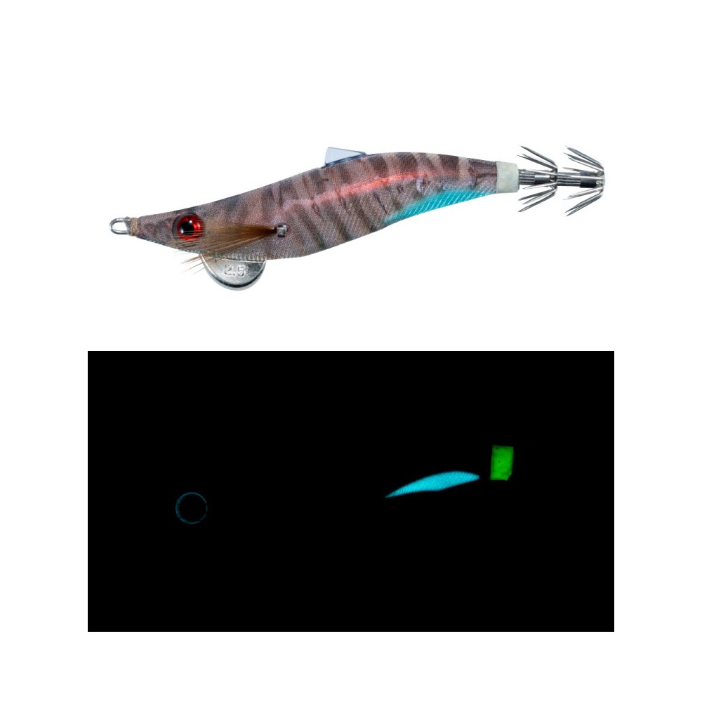 中壢鴻海釣具【YAMASHITA】HOVER 2.5號 木蝦 透抽布卷 手持透抽-規格圖9