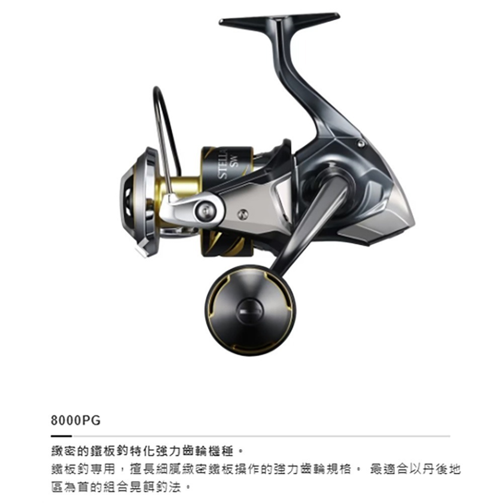 中壢鴻海釣具【SHIMANO】 STELLA SW  紡車捲線器 (25年款)-規格圖11