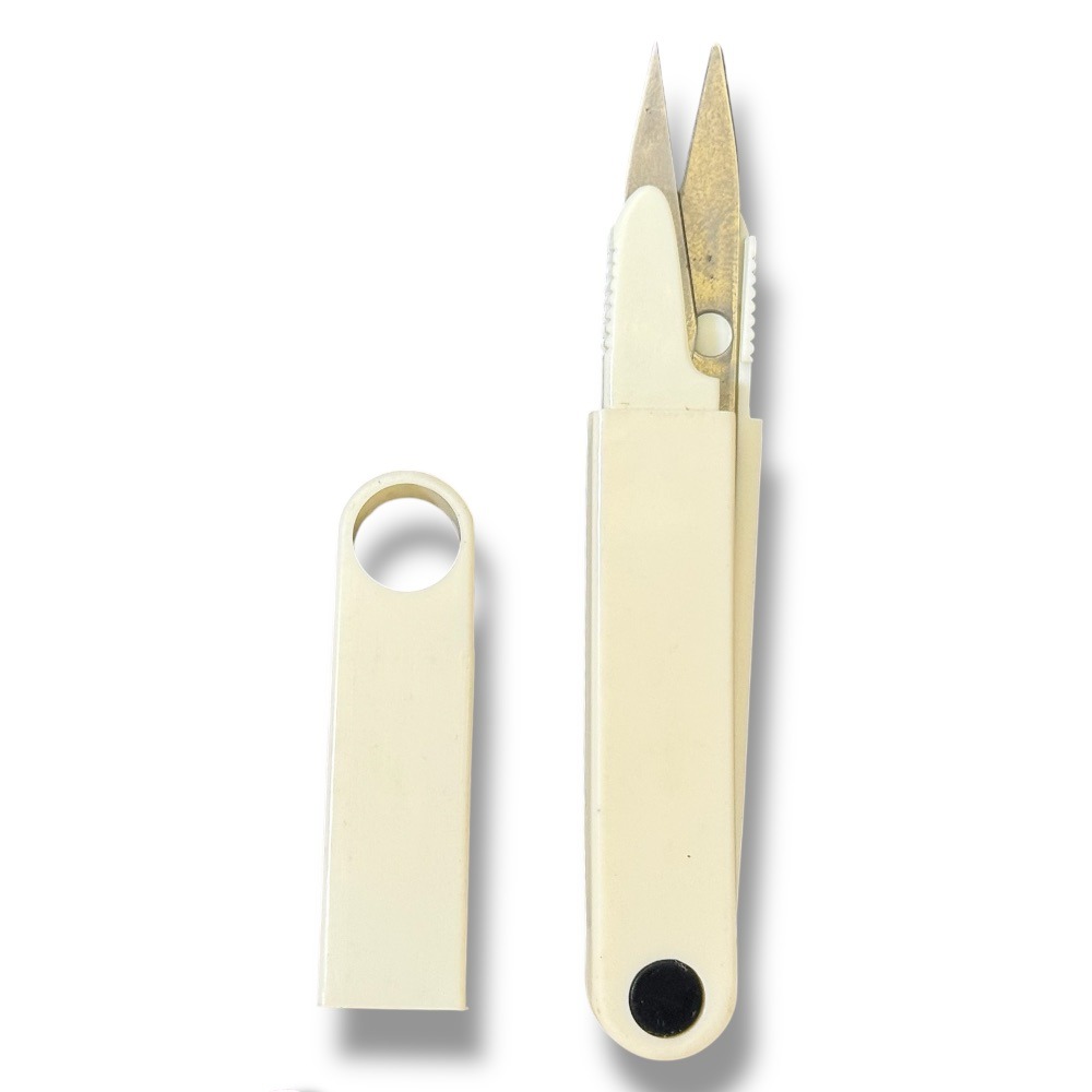 中壢鴻海釣具【DTFiSHiNG-大田】A121 白鐵剪刀(附蓋)-細節圖2