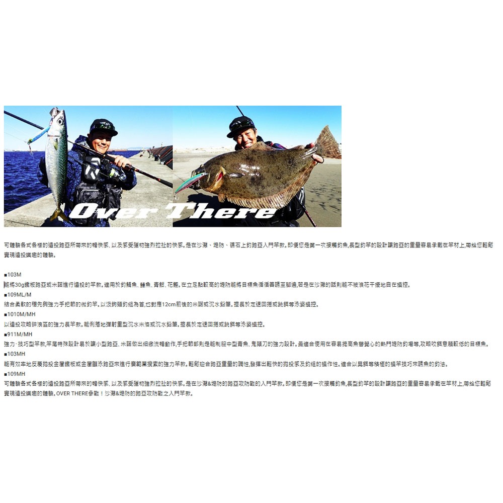 中壢鴻海釣具【DAIWA】 OVER THERE  岸拋路亞竿 海水路亞竿-細節圖5