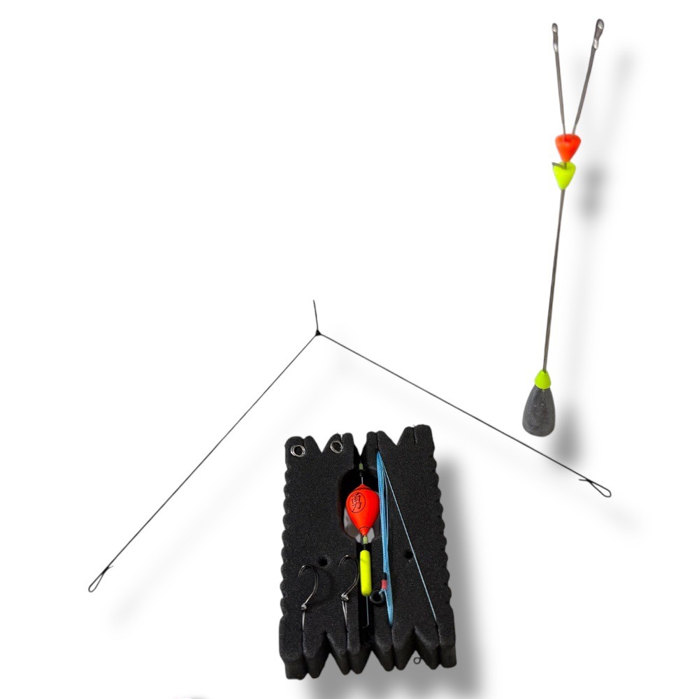 中壢鴻海釣具 隱形天平套組 6尺ZOOM8尺 釣蝦仕掛-細節圖3