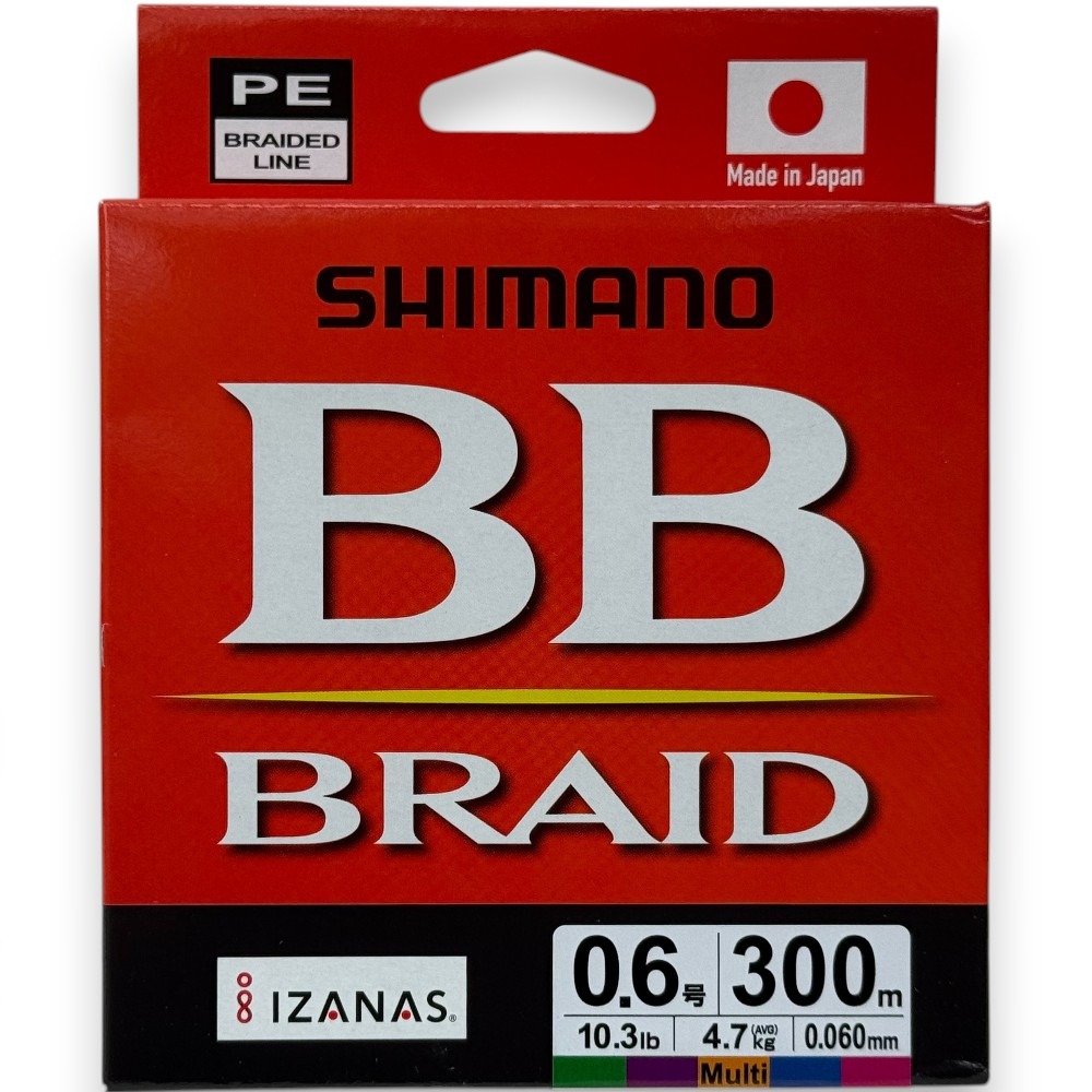 中壢紅海釣具【SHIMANO】 BB BRAID LD-M74Y 五色PE線-300m (25年款)-規格圖11