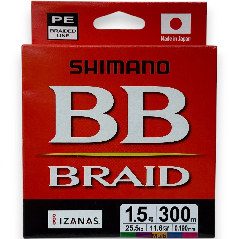 中壢紅海釣具【SHIMANO】 BB BRAID LD-M74Y 五色PE線-300m (25年款)-規格圖11