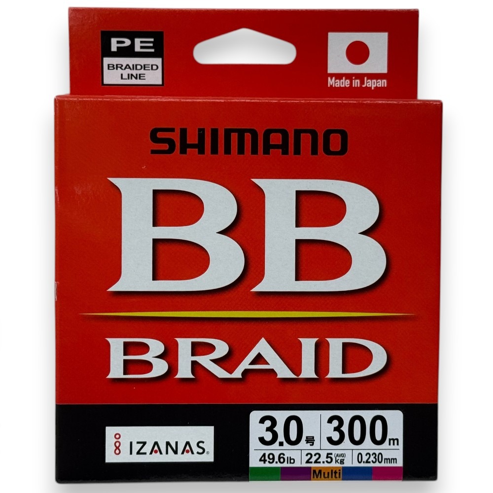 中壢紅海釣具【SHIMANO】 BB BRAID LD-M74Y 五色PE線-300m (25年款)-規格圖11