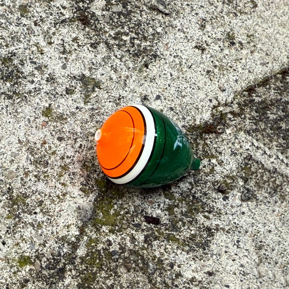 中壢紅海釣具【Eagle-Fly 展鷹】Y-61 西瓜(手工阿波)-橘頭綠身 釣蝦阿波-細節圖4