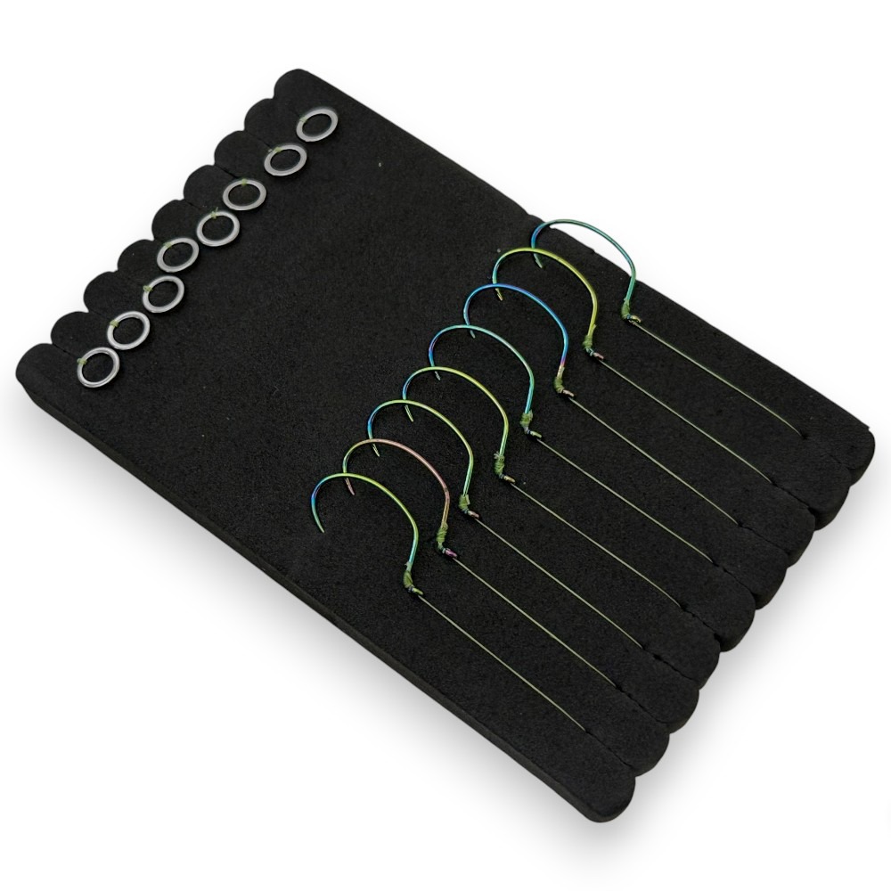 中壢紅海釣具【KONA】彩虹鉤 天秤用精靈環仕掛 釣蝦仕掛-細節圖4