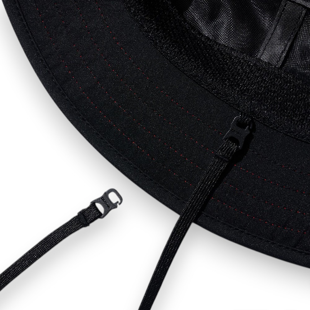 中壢紅海釣具【DAIWA】DC-1925 GORE-TEX 黑色漁夫帽 FREE (25年款)-細節圖4